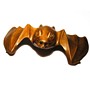 Wooden Netsuke Bat