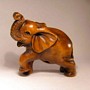 Elephant Wooden Netsuke