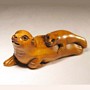 Sea Lion Wooden Netsuke